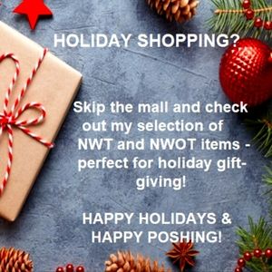 🎄 HOLIDAYS ARE COMING! NWT & NWOT Items - perfect for gift-giving!